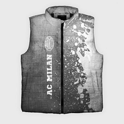 Мужской жилет AC Milan - grey gradient по-вертикали, цвет: 3D-черный