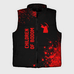 Мужской жилет Children of Bodom - red gradient вертикально, цвет: 3D-черный