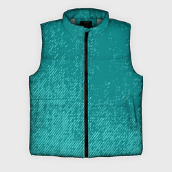 Мужской жилет Джинс с потертостями-зеленый, цвет: 3D-светло-серый