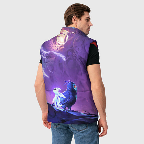 Мужской жилет Ori and the Will of the Wisps / 3D-Красный – фото 4