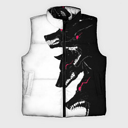 Мужской жилет Волки, цвет: 3D-черный