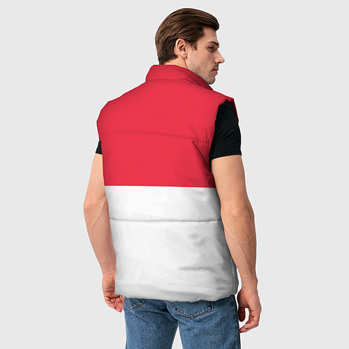 Мужской жилет 30 Seconds to Mars poster / 3D-Черный – фото 4