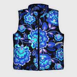 Мужской жилет Хохлома негатив, цвет: 3D-светло-серый