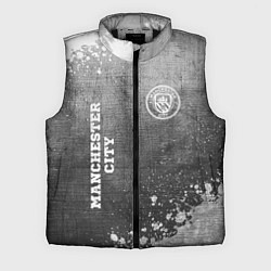 Мужской жилет Manchester City - grey gradient вертикально