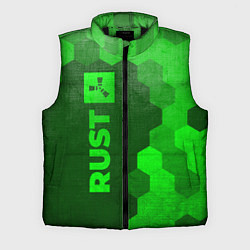 Мужской жилет Rust - green gradient по-вертикали, цвет: 3D-черный