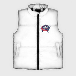 Мужской жилет Columbus blue jackets - Sergey Bobrovsky, цвет: 3D-черный