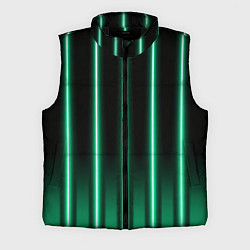Мужской жилет Neon turquoise, цвет: 3D-черный