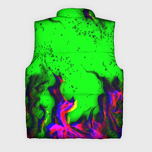 Мужской жилет Monster Energy flame / 3D-Светло-серый – фото 2