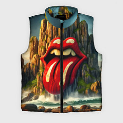 Мужской жилет Rolling Stones - sea rocks