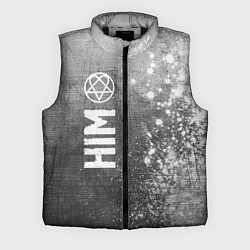 Мужской жилет HIM - grey gradient по-вертикали, цвет: 3D-черный