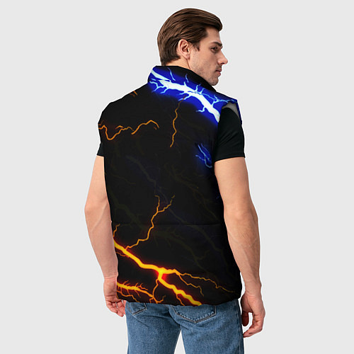 Мужской жилет Monster energy storm / 3D-Светло-серый – фото 4