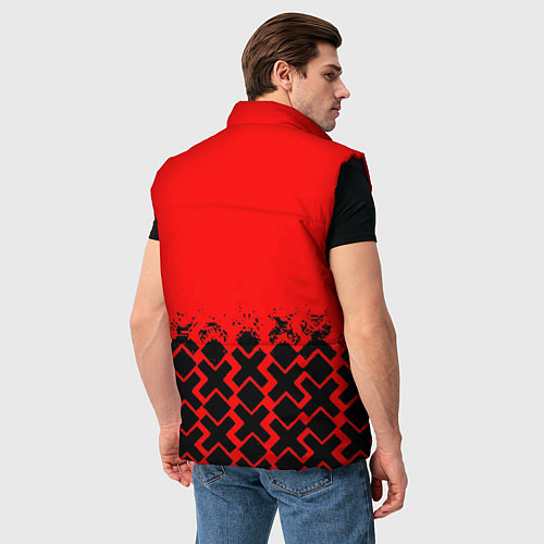 Мужской жилет Dota игровой паттерн / 3D-Черный – фото 4