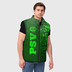 Мужской жилет PSV - green gradient по-вертикали, цвет: 3D-черный — фото 2