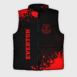 Мужской жилет Everton - red gradient вертикально