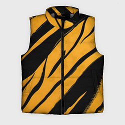 Мужской жилет Тигровый раскрас, цвет: 3D-светло-серый
