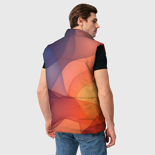 Мужской жилет Летящая вуаль / 3D-Черный – фото 4