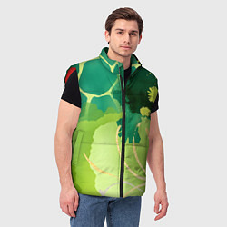 Мужской жилет Вдохновленный природой, цвет: 3D-красный — фото 2