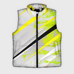Мужской жилет Color white light green, цвет: 3D-черный