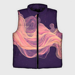 Мужской жилет Бежевые волны текстура