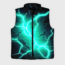 Мужской жилет Color light blue black, цвет: 3D-черный