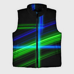 Мужской жилет Color blue black green