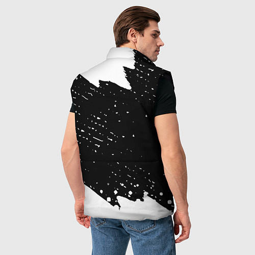 Мужской жилет Dayz геометрия краски / 3D-Черный – фото 4