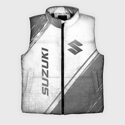 Мужской жилет Suzuki - white gradient вертикально