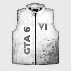Мужской жилет GTA 6 - white gradient вертикально