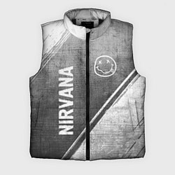 Мужской жилет Nirvana - grey gradient вертикально