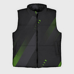 Мужской жилет Color black green, цвет: 3D-черный
