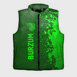 Мужской жилет Burzum - green gradient по-вертикали, цвет: 3D-черный