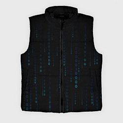Мужской жилет Color black blue, цвет: 3D-черный