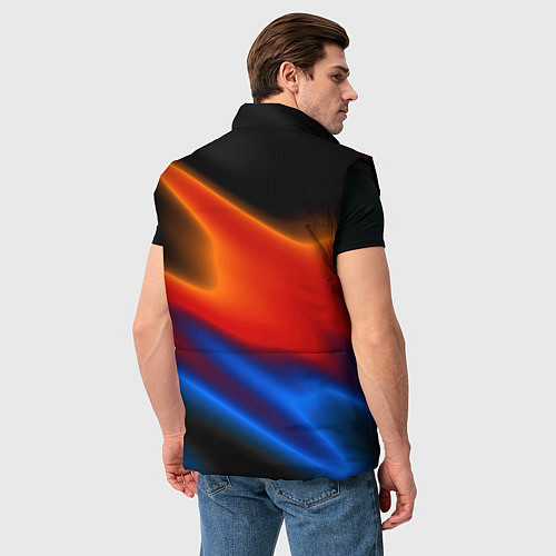 Мужской жилет Multicoloured / 3D-Черный – фото 4