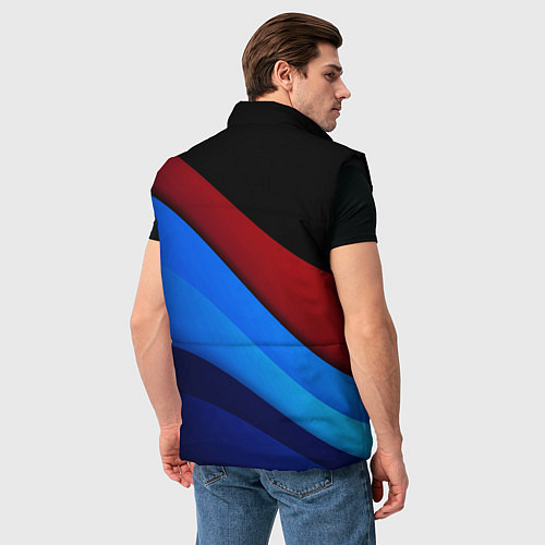 Мужской жилет Multicoloured / 3D-Черный – фото 4