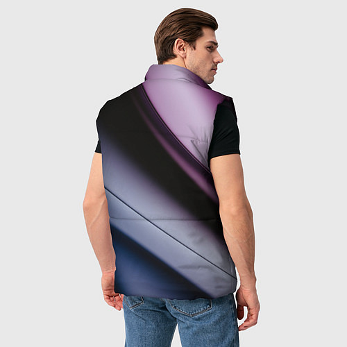 Мужской жилет Multicoloured / 3D-Черный – фото 4