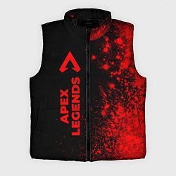 Мужской жилет Apex Legends - red gradient по-вертикали, цвет: 3D-черный