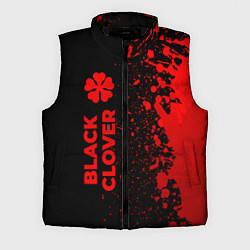 Мужской жилет Black Clover - red gradient по-вертикали