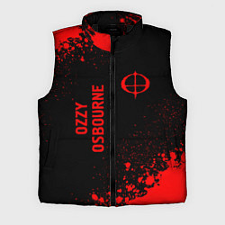 Мужской жилет Ozzy Osbourne - red gradient вертикально