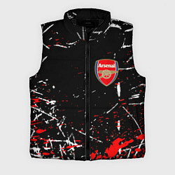 Мужской жилет Арсенал штрихи красок, цвет: 3D-черный