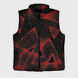 Мужской жилет Triangles with dots, цвет: 3D-черный