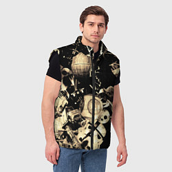 Мужской жилет Дарт Вейдер Йода Чубакка и другие из Star Wars, цвет: 3D-черный — фото 2