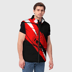 Мужской жилет Real Madrid текстура, цвет: 3D-черный — фото 2