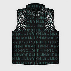 Мужской жилет Руны и татуировки викингов