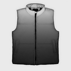 Мужской жилет Текстурированный градиент тёмно-серый, цвет: 3D-черный