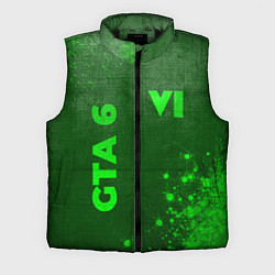 Мужской жилет GTA 6 - green gradient вертикально