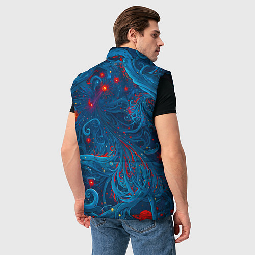 Мужской жилет Контакт с хаосом / 3D-Черный – фото 4