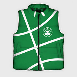Мужской жилет Boston Celtics green, цвет: 3D-черный