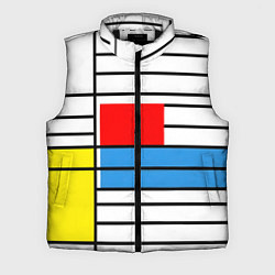 Мужской жилет В стиле мондриана