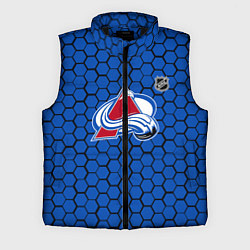 Мужской жилет Колорадо Эвеланш - синие соты, цвет: 3D-черный