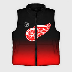 Мужской жилет Детройт Ред Уингз - градиент, цвет: 3D-черный
